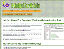 Tablet Screenshot of helpscribble.com